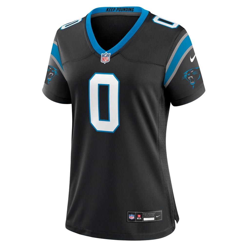 Women's Carolina Panthers Ja'Tavion Sanders Nike Black Game Jersey - Image 3