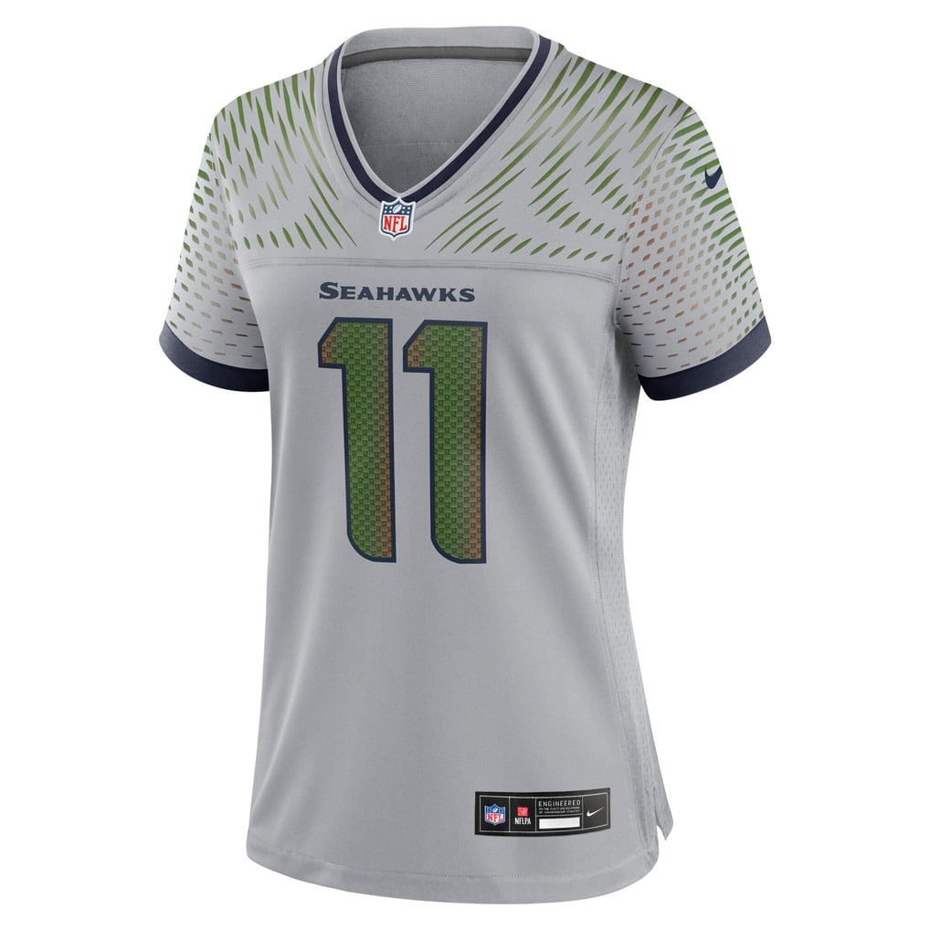 Women's Seattle Seahawks Jaxon Smith-Njigba Nike Gray Rivalries Collection Game Jersey - Image 3