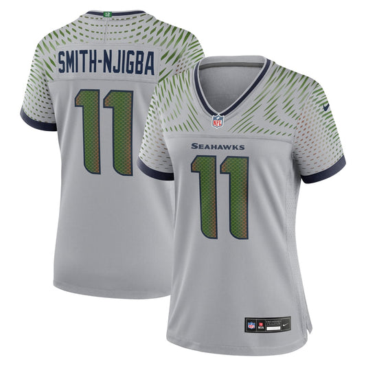 Women's Seattle Seahawks Jaxon Smith-Njigba Nike Gray Rivalries Collection Game Jersey - Image 1
