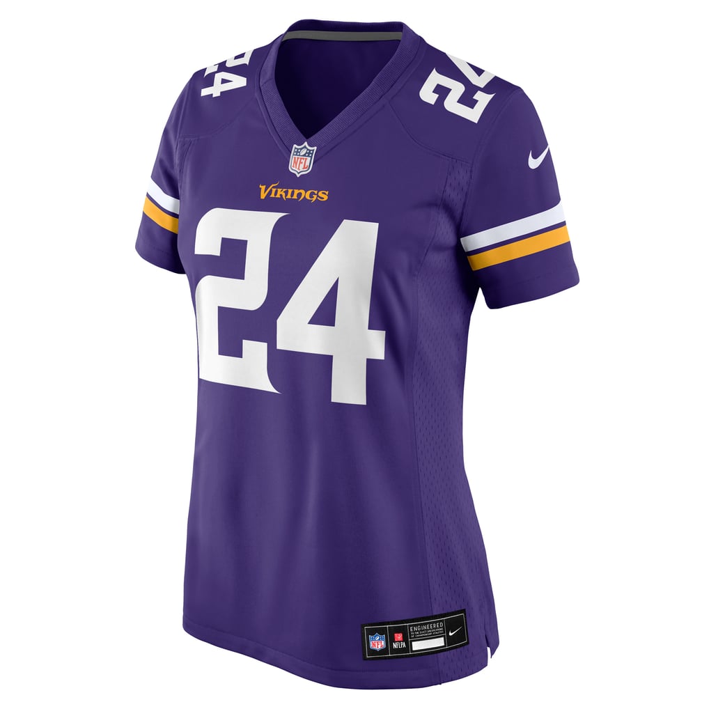 Women's Minnesota Vikings Jay Ward Nike  Purple Team Game Jersey - Image 3