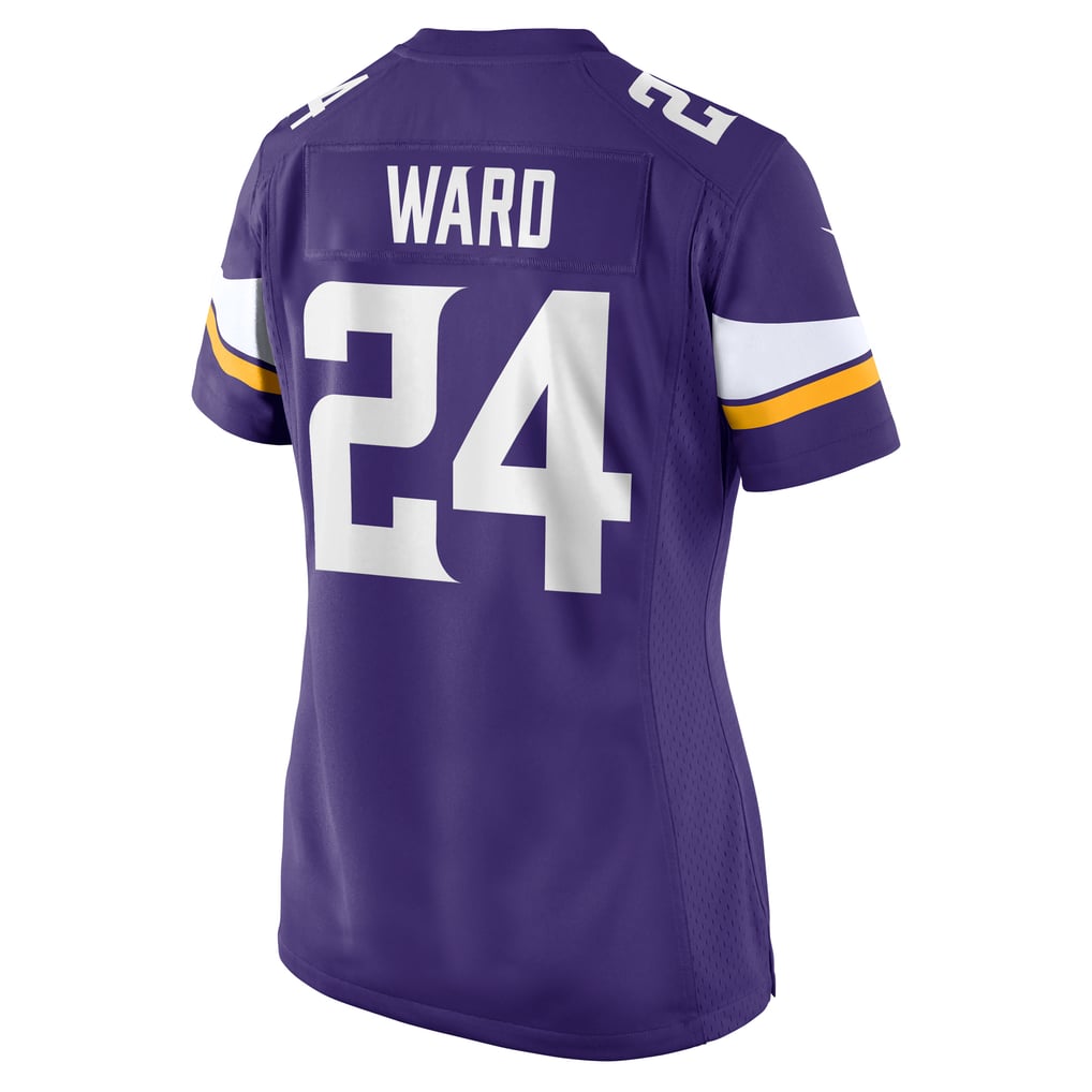 Women's Minnesota Vikings Jay Ward Nike  Purple Team Game Jersey - Image 4