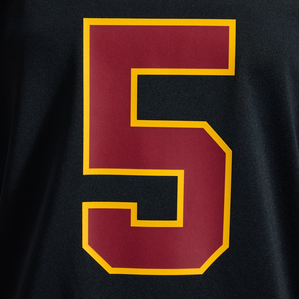 Women's Washington Commanders Jayden Daniels Nike Black Hail Raiser Alternate Game Jersey - Image 11