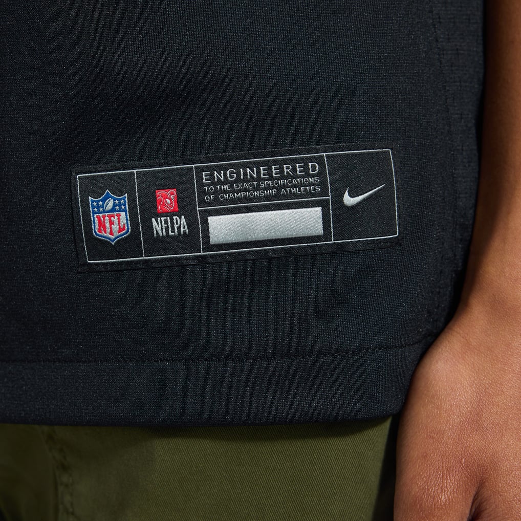Women's Washington Commanders Jayden Daniels Nike Black Hail Raiser Alternate Game Jersey - Image 15
