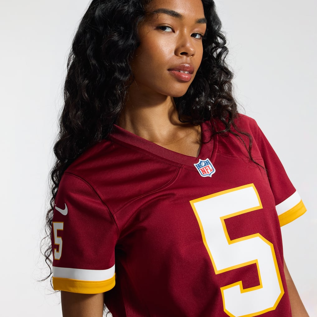 Women's Washington Commanders Jayden Daniels Nike Burgundy Game Jersey - Image 11