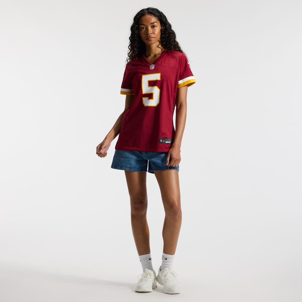 Women's Washington Commanders Jayden Daniels Nike Burgundy Game Jersey - Image 5