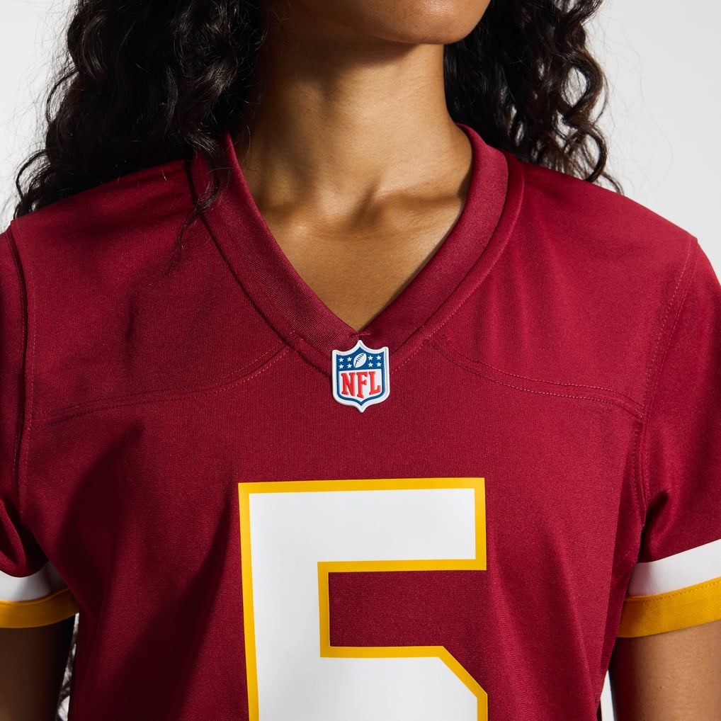 Women's Washington Commanders Jayden Daniels Nike Burgundy Game Jersey - Image 10