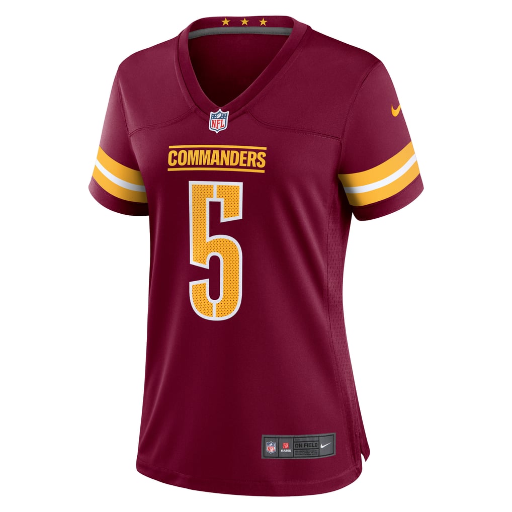 Women's Washington Commanders Jayden Daniels Nike Burgundy  Player Game Jersey - Image 3