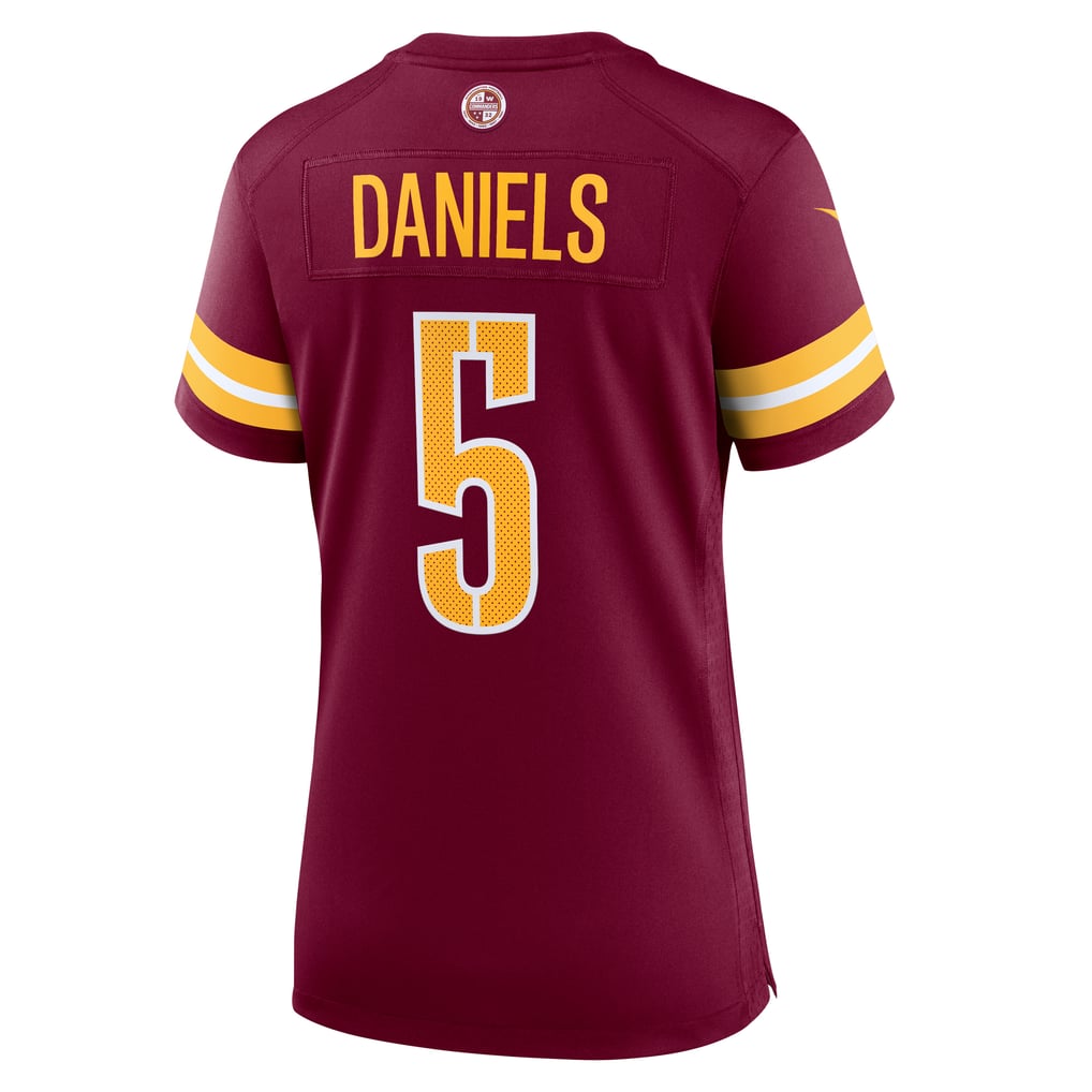 Women's Washington Commanders Jayden Daniels Nike Burgundy  Player Game Jersey - Image 4