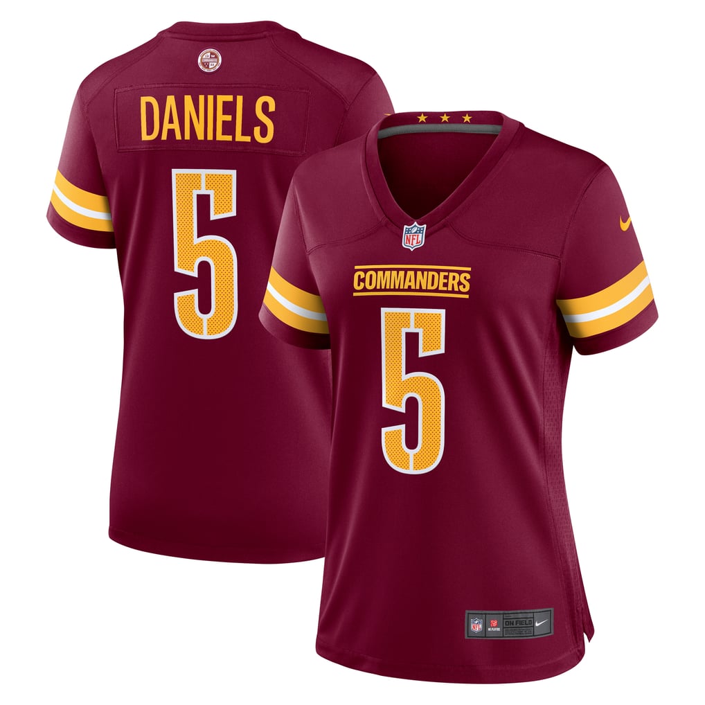 Women's Washington Commanders Jayden Daniels Nike Burgundy  Player Game Jersey - Image 1