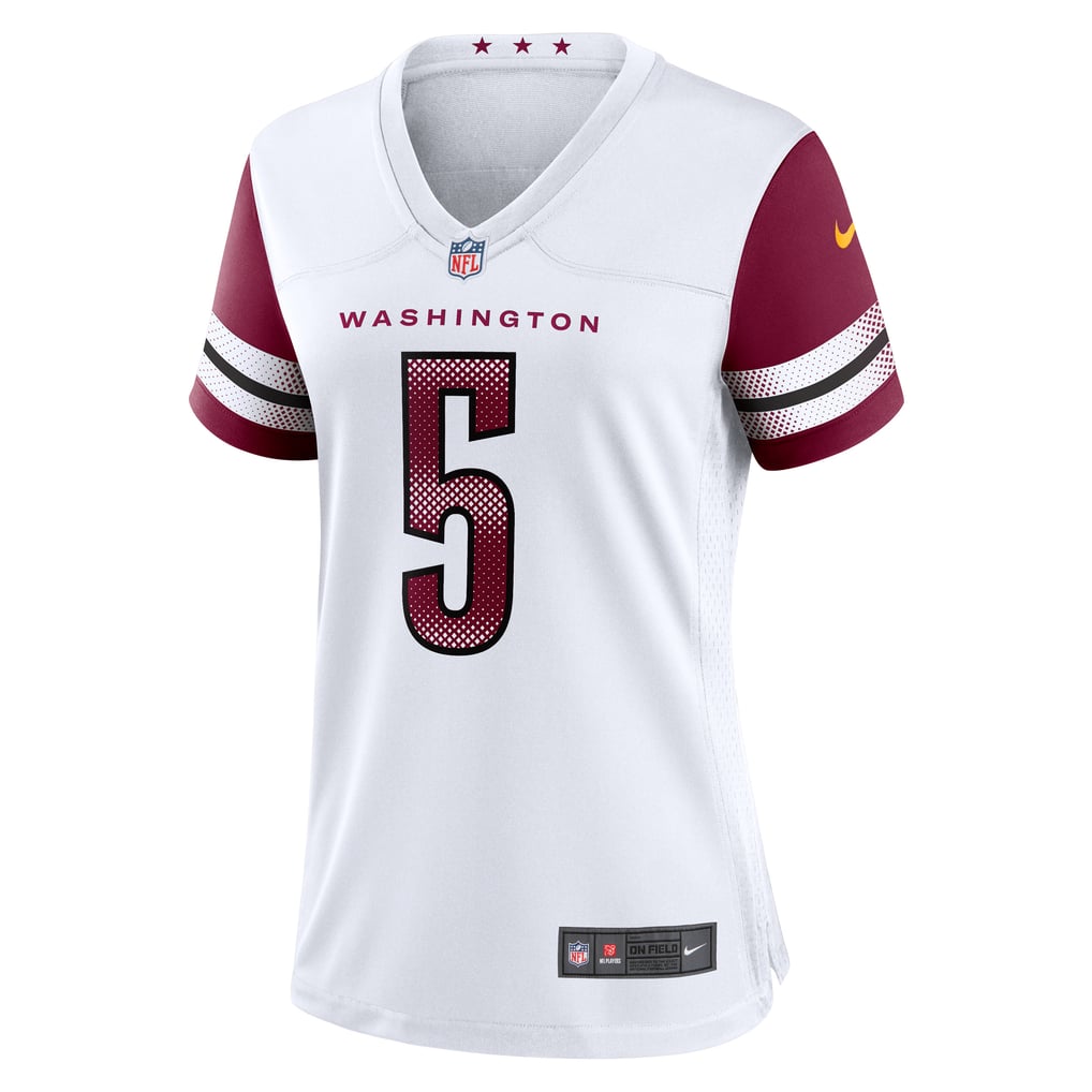Women's Washington Commanders Jayden Daniels Nike  White Game Jersey - Image 3