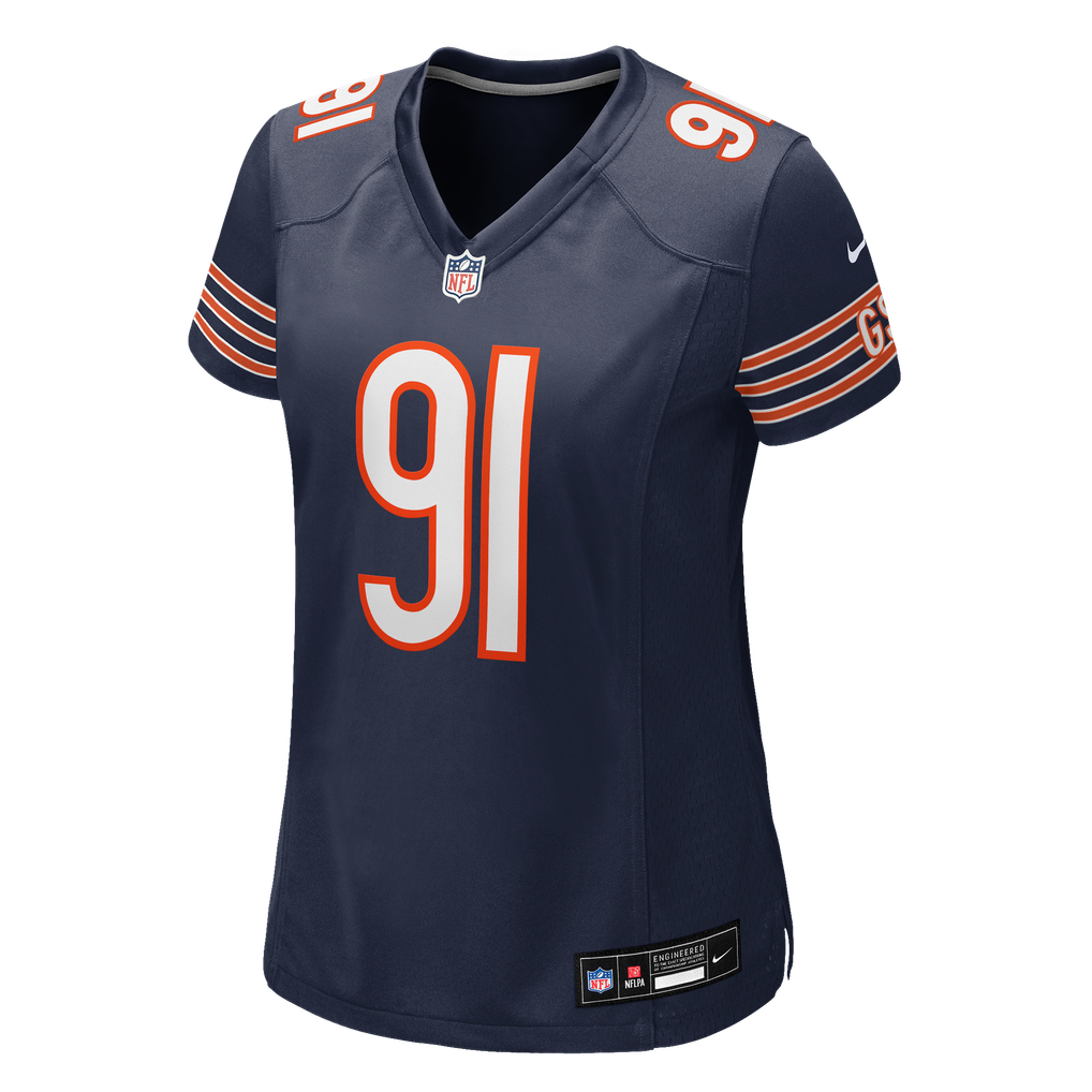 Women's Chicago Bears Jayden Loving Nike Navy Team Game Jersey - Image 7