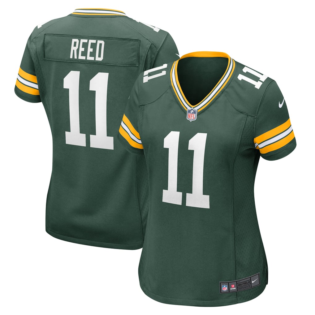 Women's Green Bay Packers Jayden Reed Nike  Green  Game Jersey - Image 1