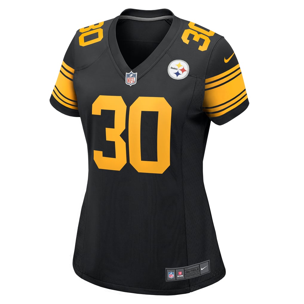 Women's Pittsburgh Steelers Jaylen Warren Nike  Black Alternate Game Jersey - Image 3