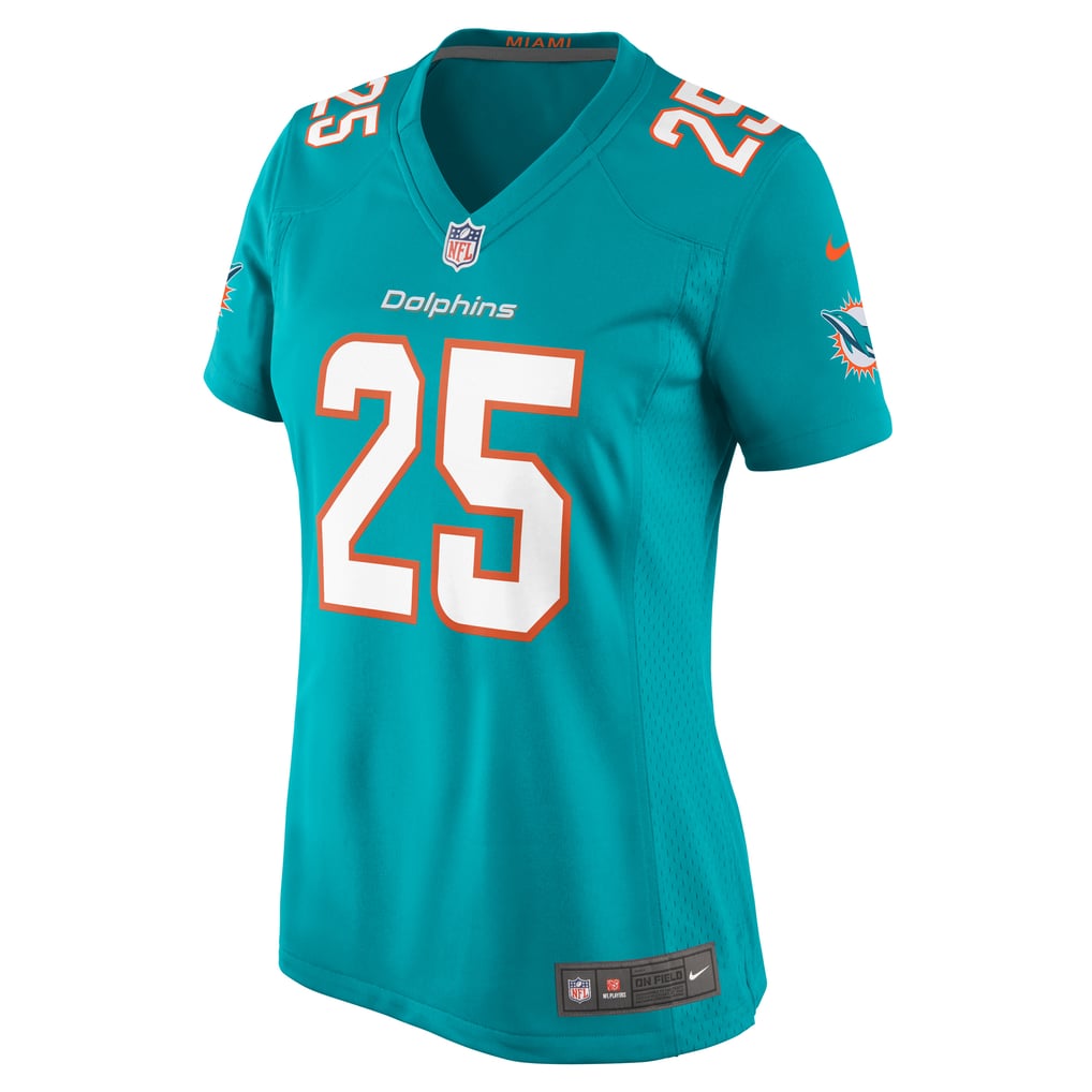 Women's Miami Dolphins Jaylen Wright Nike  Aqua  Game Jersey - Image 3