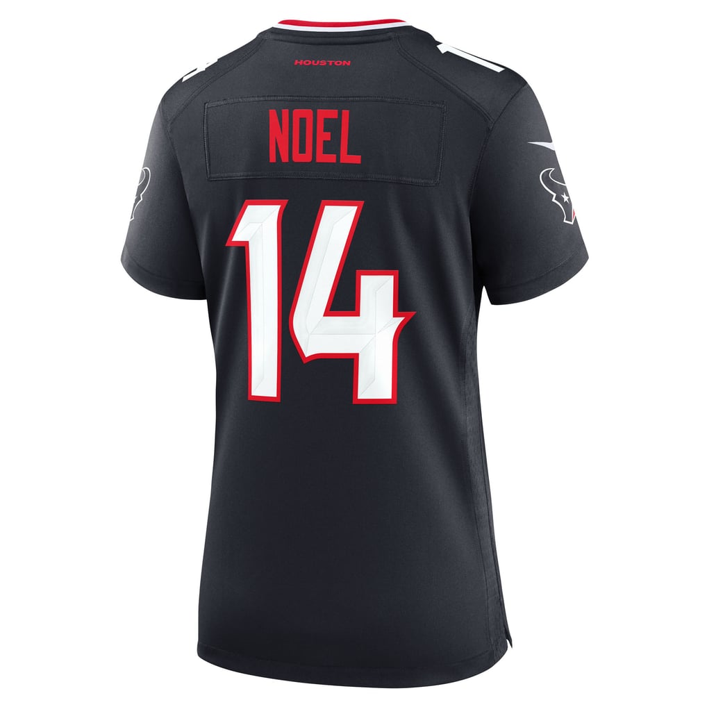 Women's Houston Texans Jaylin Noel Nike  Navy Team Game Jersey - Image 4