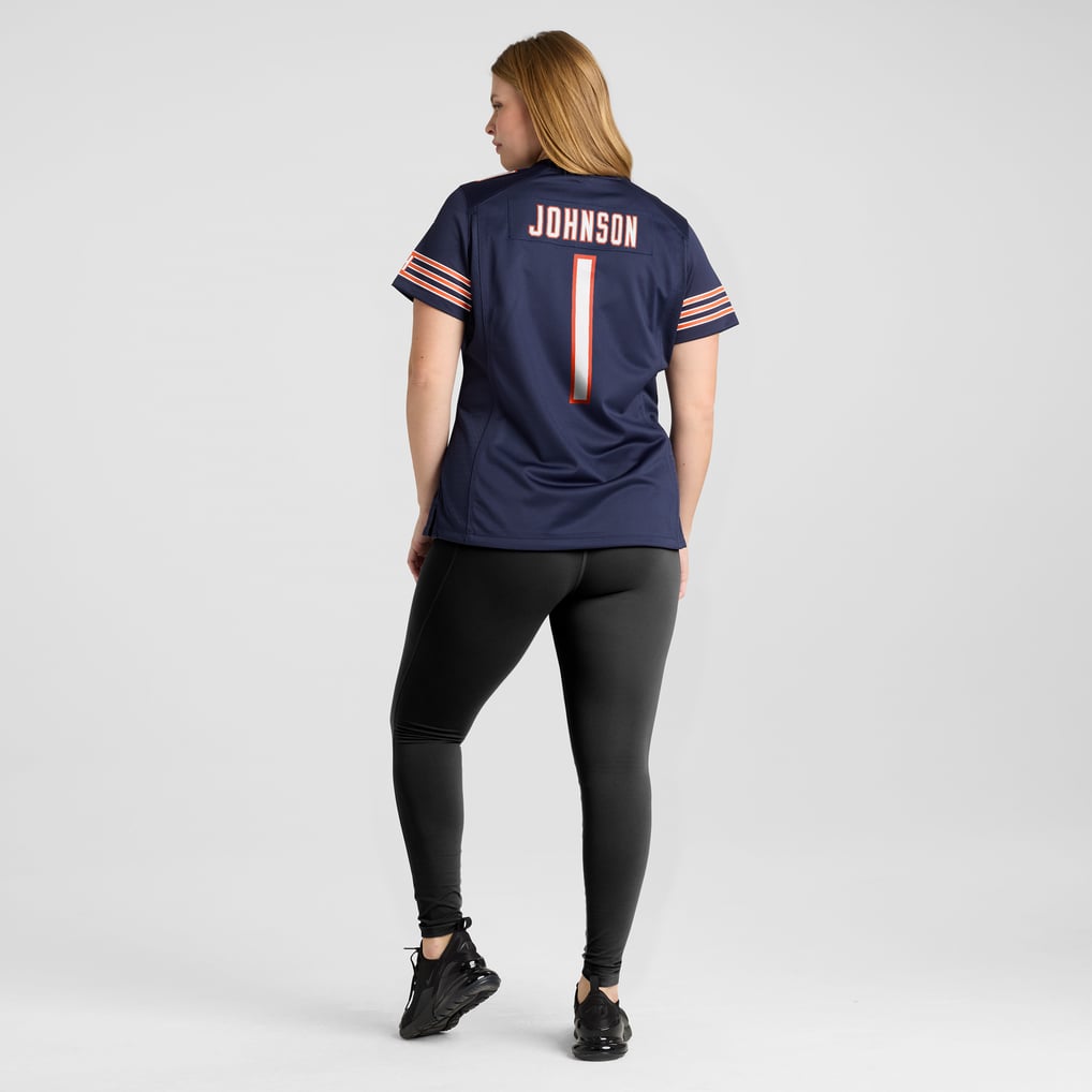 Women's Chicago Bears Jaylon Johnson Nike Navy Game Jersey - Image 8