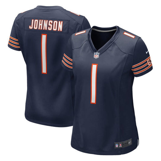 Women's Chicago Bears Jaylon Johnson Nike Navy Game Jersey - Image 1