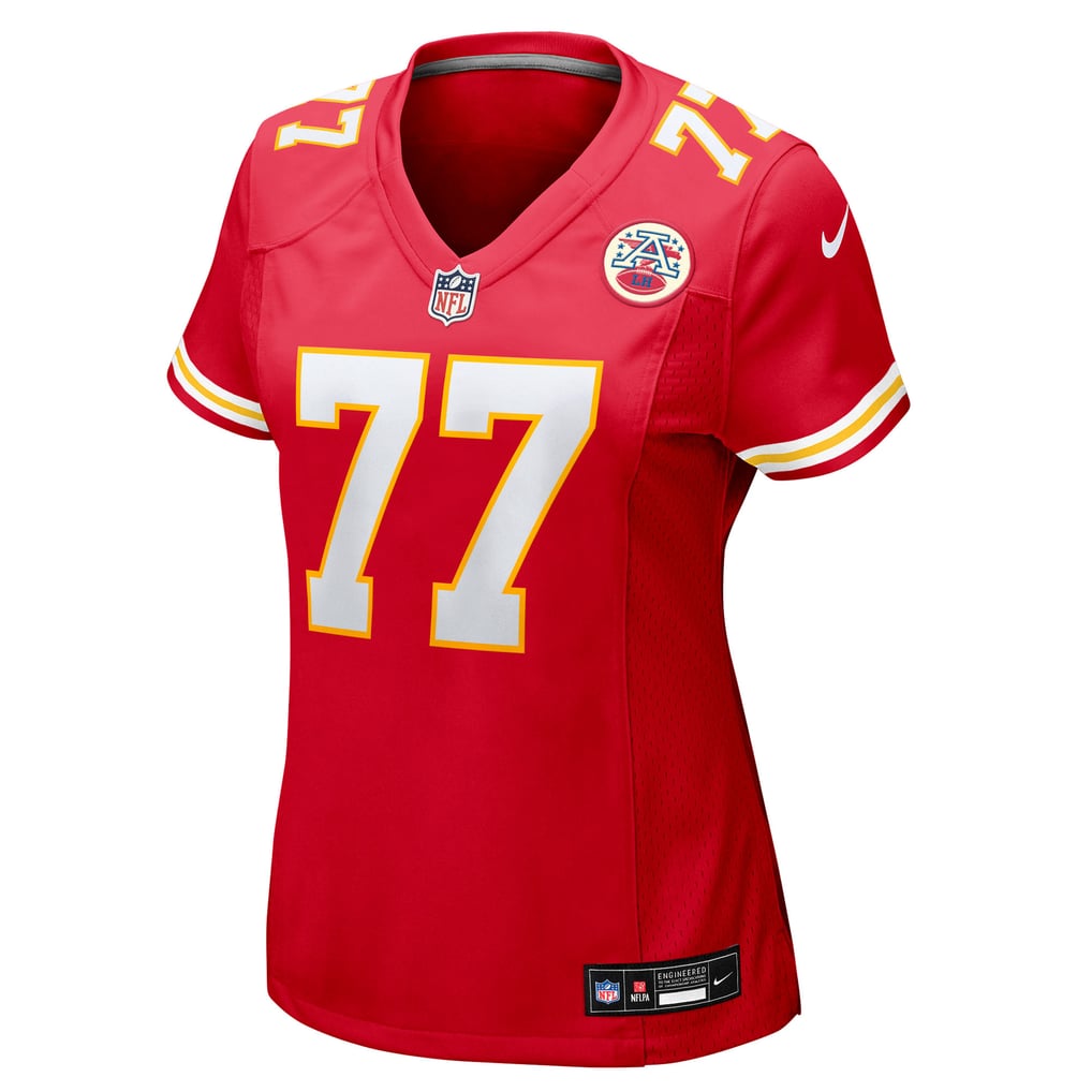 Women's Kansas City Chiefs Jaylon Moore Nike  Red Team Game Jersey - Image 3