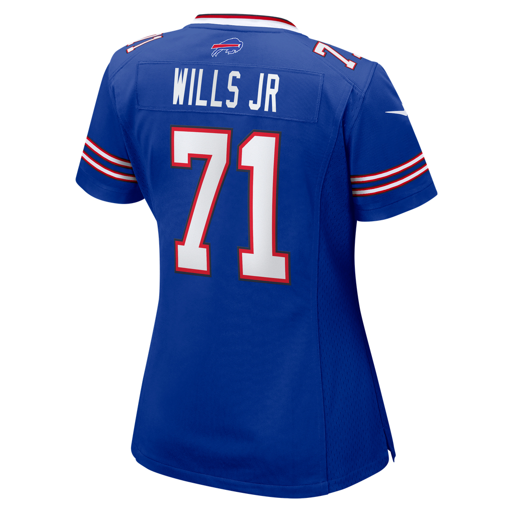 Women's Buffalo Bills Jedrick Wills Jr. Nike Royal Team Game Jersey - Image 8