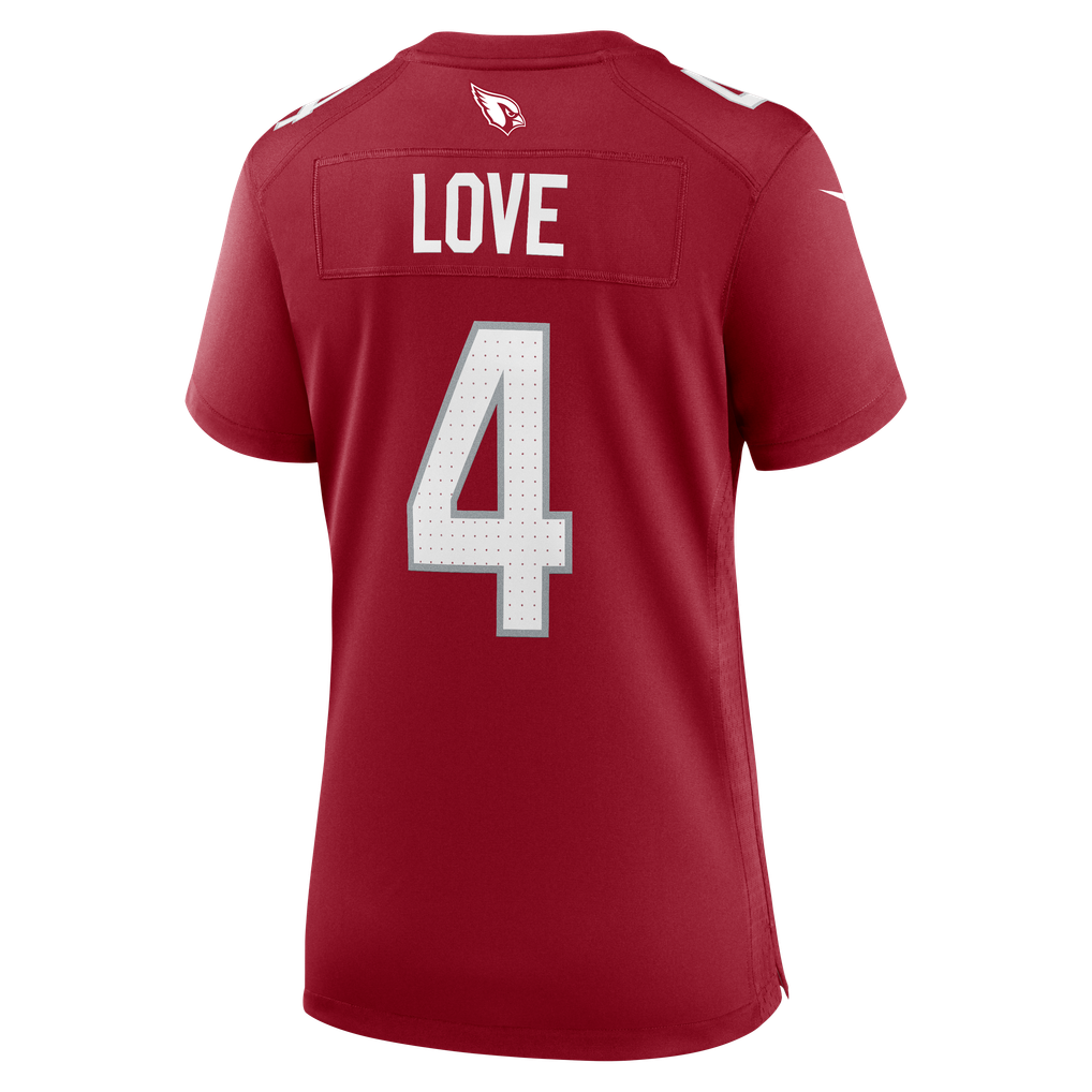Women's Arizona Cardinals Jeremiyah Love Nike Cardinal Game Jersey - Image 8