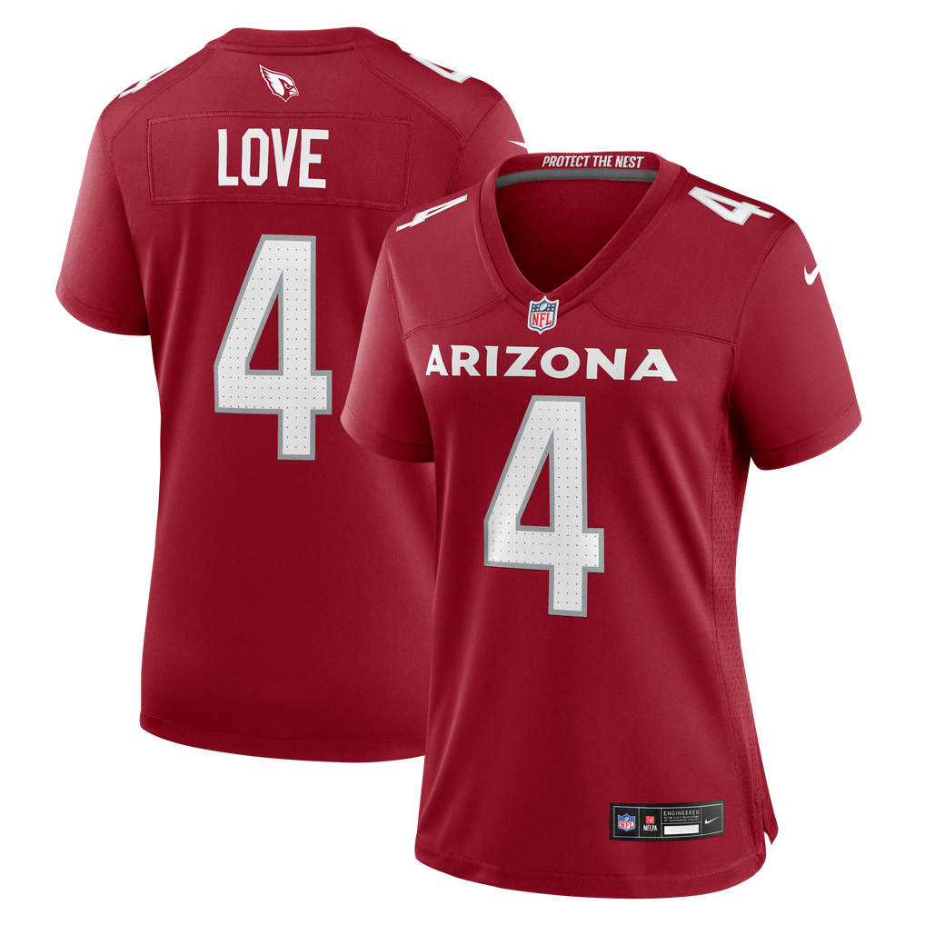 Women's Arizona Cardinals Jeremiyah Love Nike Cardinal Game Jersey - Image 1