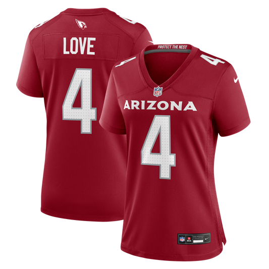 Women's Arizona Cardinals Jeremiyah Love Nike Cardinal Game Jersey - Image 1