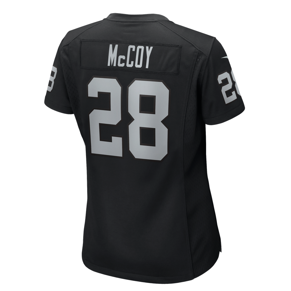 Women's Las Vegas Raiders Jermod McCoy Nike Black Team Game Jersey - Image 8