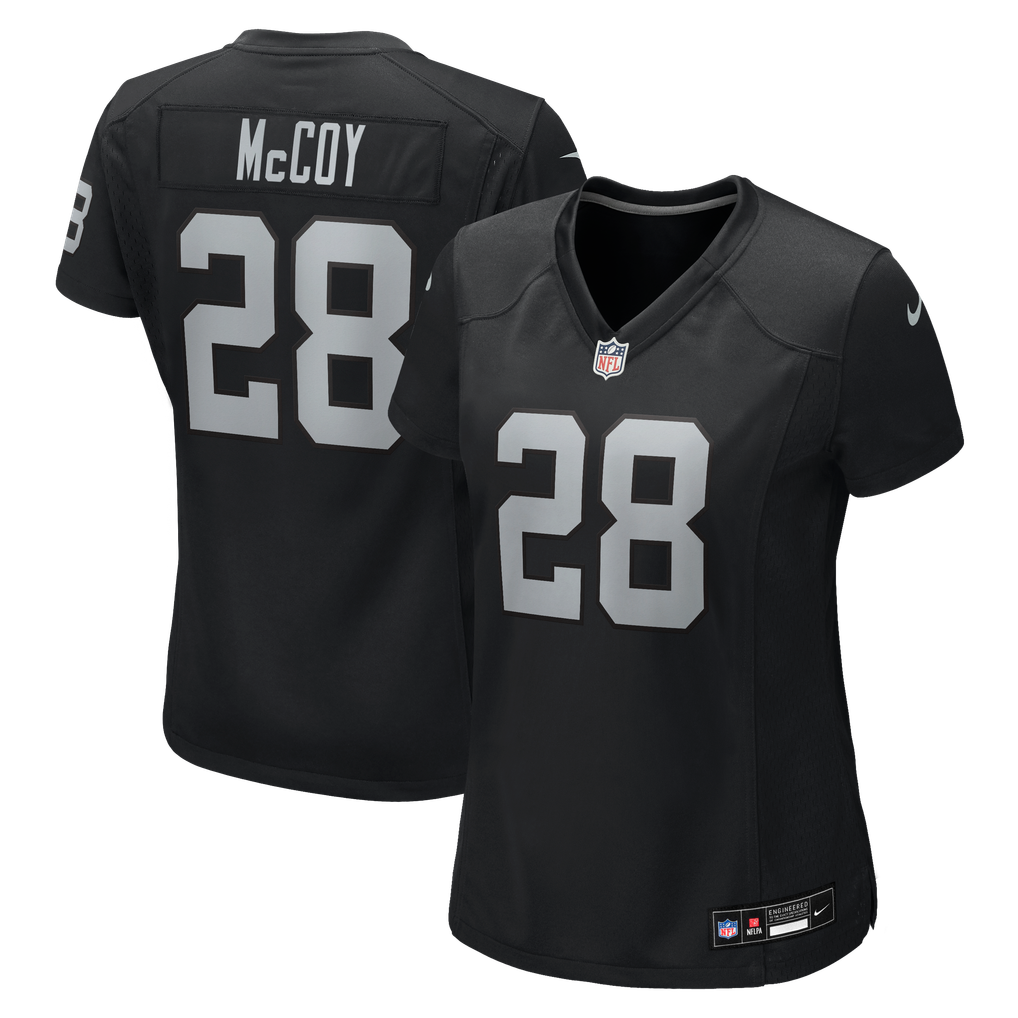 Women's Las Vegas Raiders Jermod McCoy Nike Black Team Game Jersey - Image 1