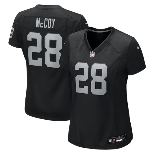 Women's Las Vegas Raiders Jermod McCoy Nike Black Team Game Jersey - Image 1
