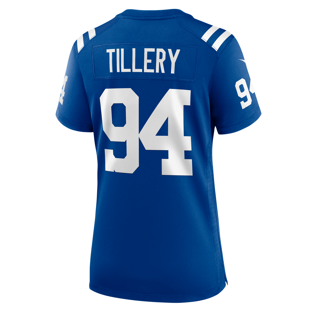 Women's Indianapolis Colts Jerry Tillery Nike Royal Team Game Jersey - Image 8