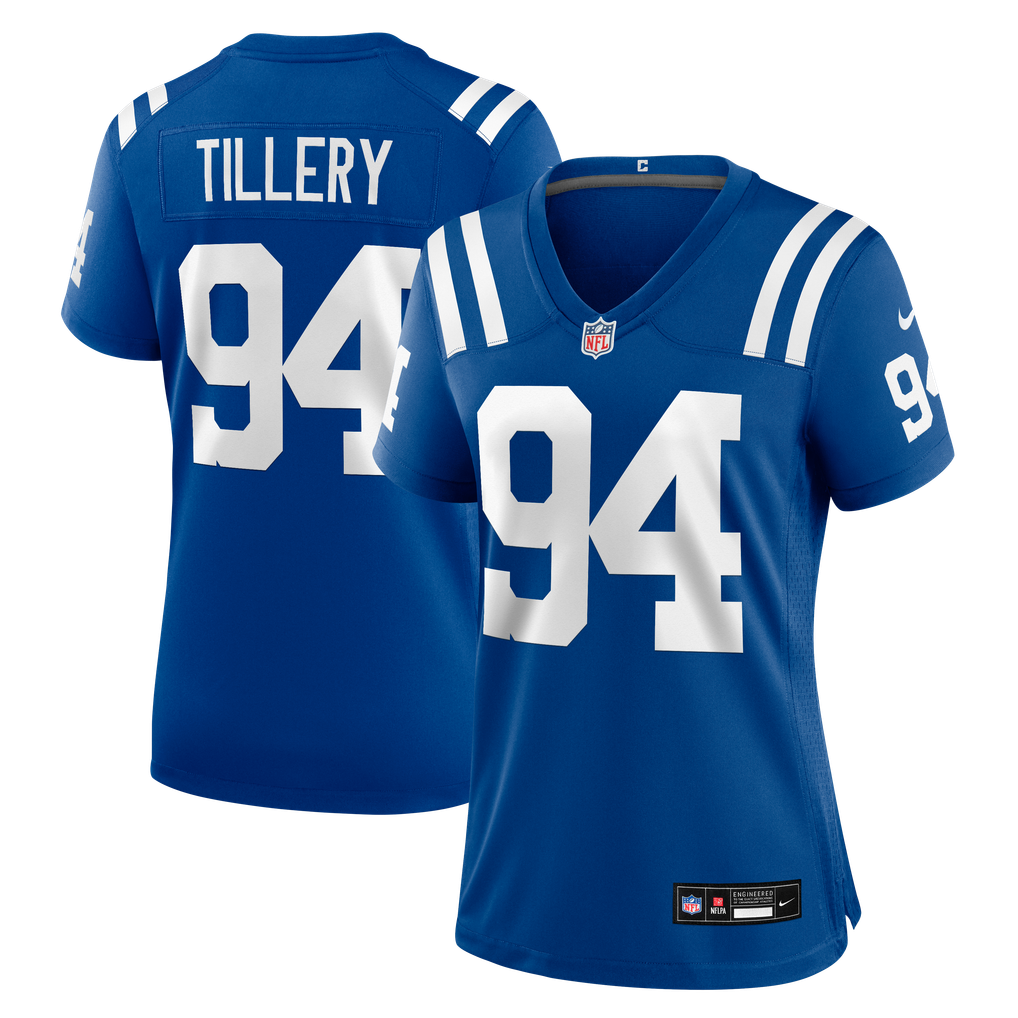 Women's Indianapolis Colts Jerry Tillery Nike Royal Team Game Jersey - Image 1