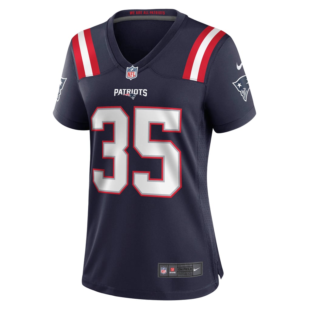 Women's New England Patriots Jim Nance Nike Navy Retired Player Jersey - Image 3