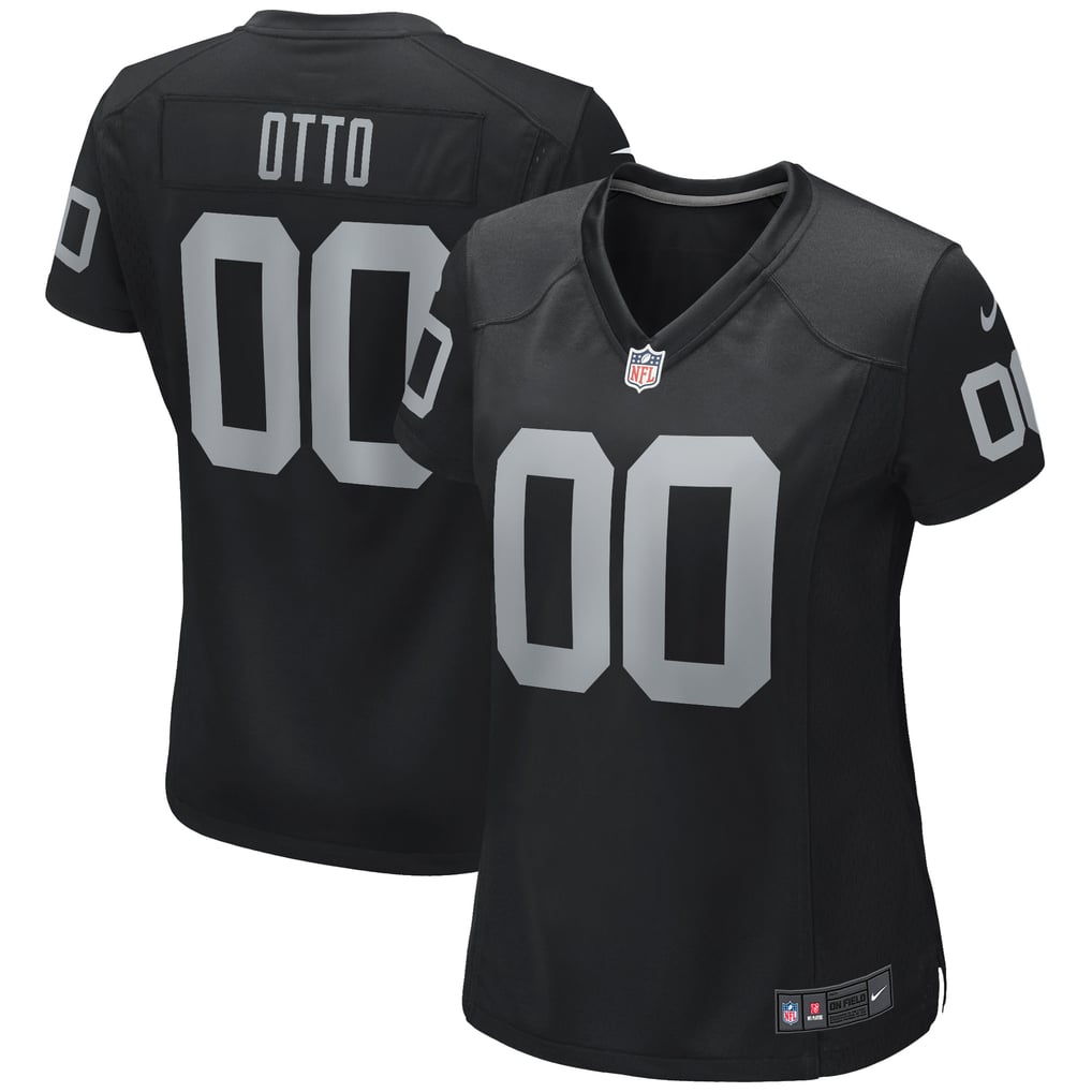 Women's Las Vegas Raiders Jim Otto Nike Black Game Retired Player Jersey - Image 1