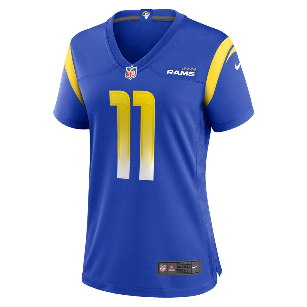 Women's Los Angeles Rams Jimmy Garoppolo Nike  Royal Team Game Jersey - Image 3
