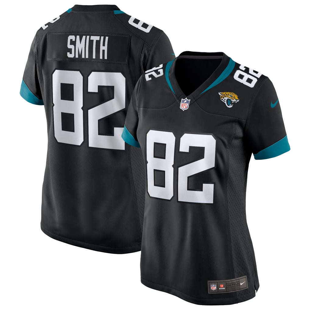 Women's Jacksonville Jaguars Jimmy Smith Nike Black Game Retired Player Jersey - Image 2