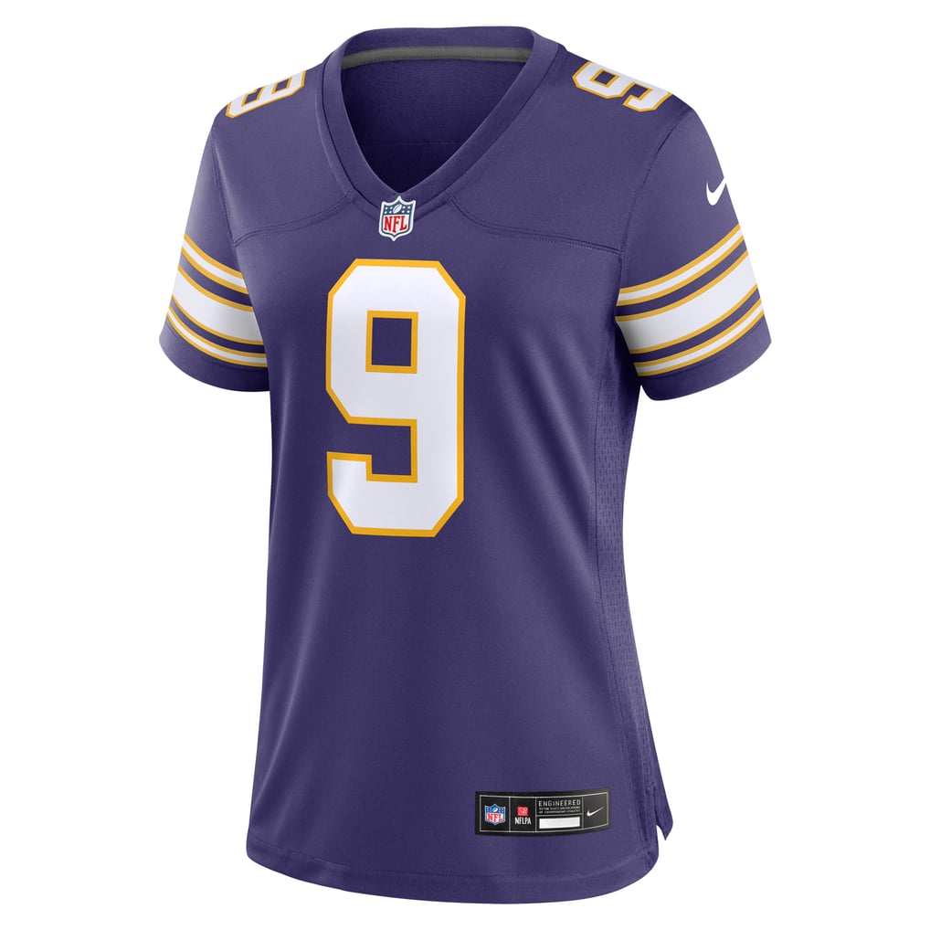 Women's Minnesota Vikings J.J. McCarthy Nike Purple 2nd Alternate  Player Game Jersey - Image 3