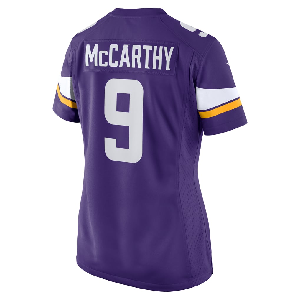 Women's Minnesota Vikings J.J. McCarthy Nike Purple  Player Game Jersey - Image 4
