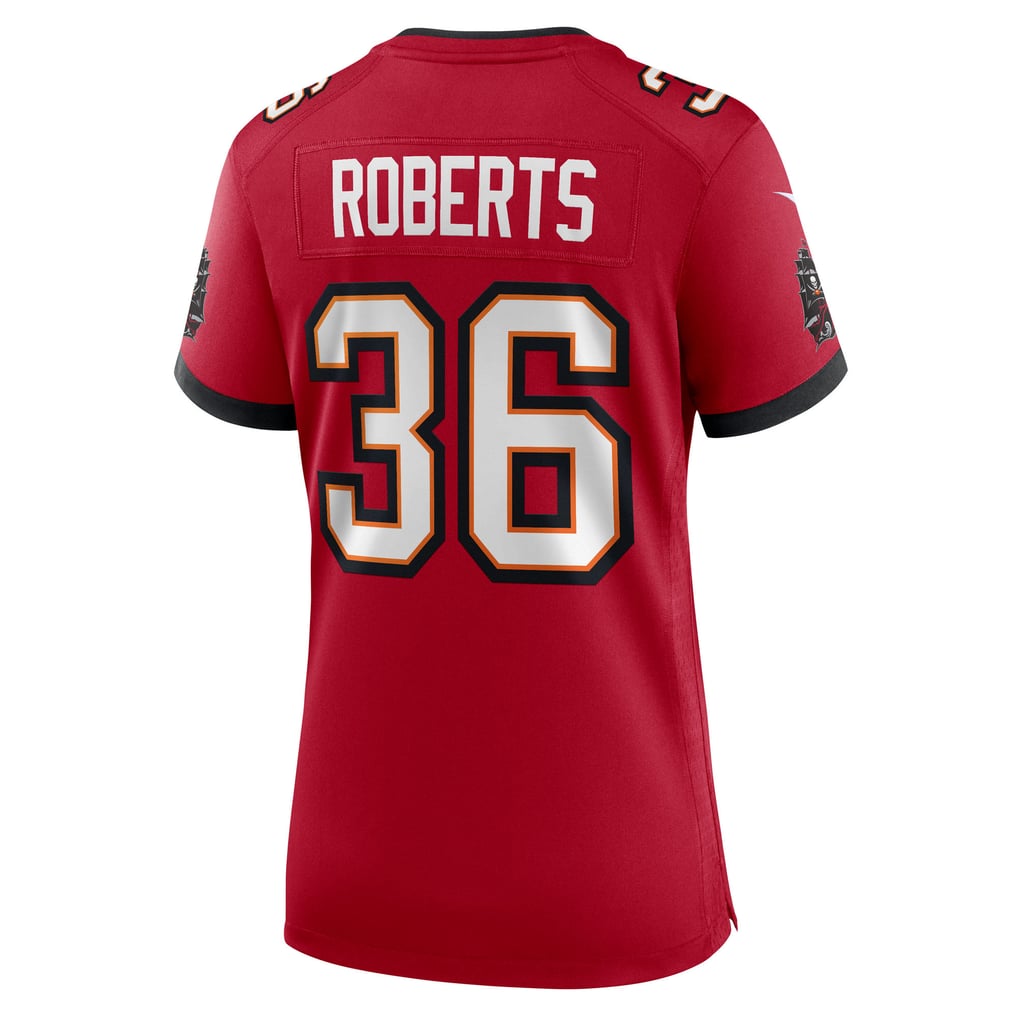 Women's Tampa Bay Buccaneers JJ Roberts Nike  Red Team Game Jersey - Image 4