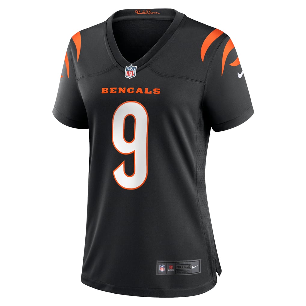 Women's Cincinnati Bengals Joe Burrow Nike Black Player Game Jersey - Image 3