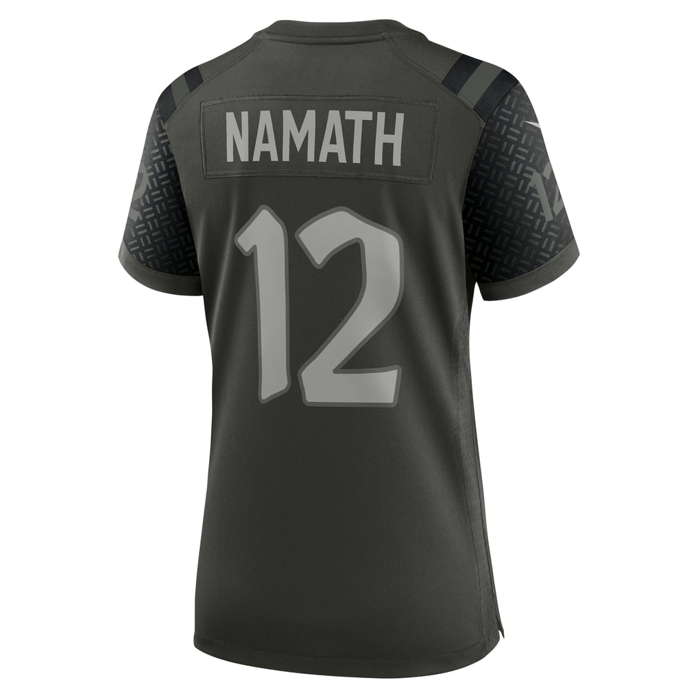 Women's New York Jets Joe Namath Nike Green Rivalries Collection Retired Player Game Jersey - Image 4