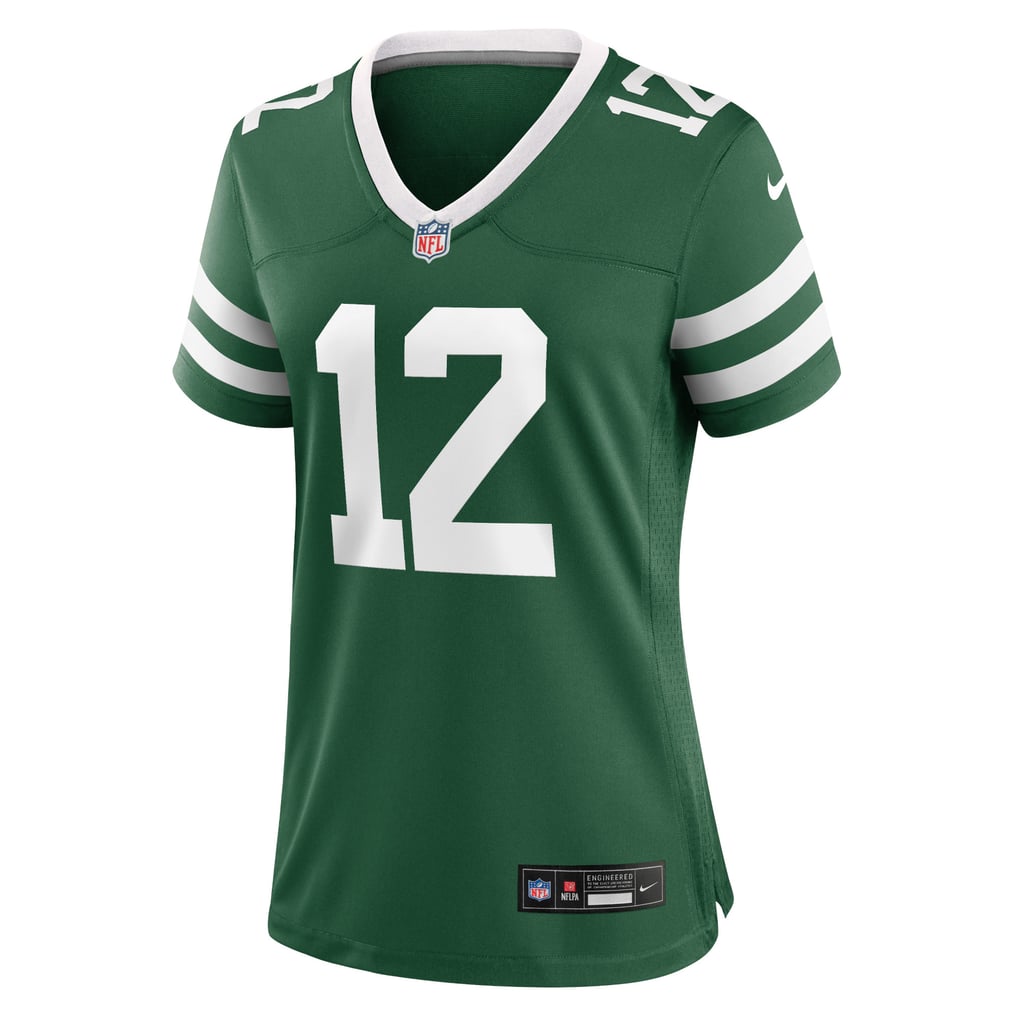 Women's New York Jets Joe Namath Nike Legacy Green Retired Player Game Jersey - Image 3