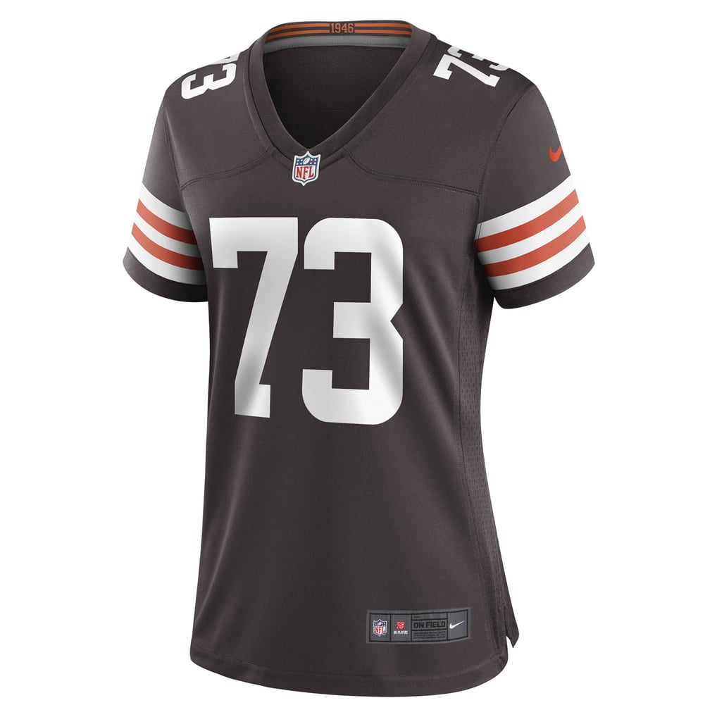 Women's Cleveland Browns Joe Thomas Nike Brown Retired Game Player Jersey - Image 3