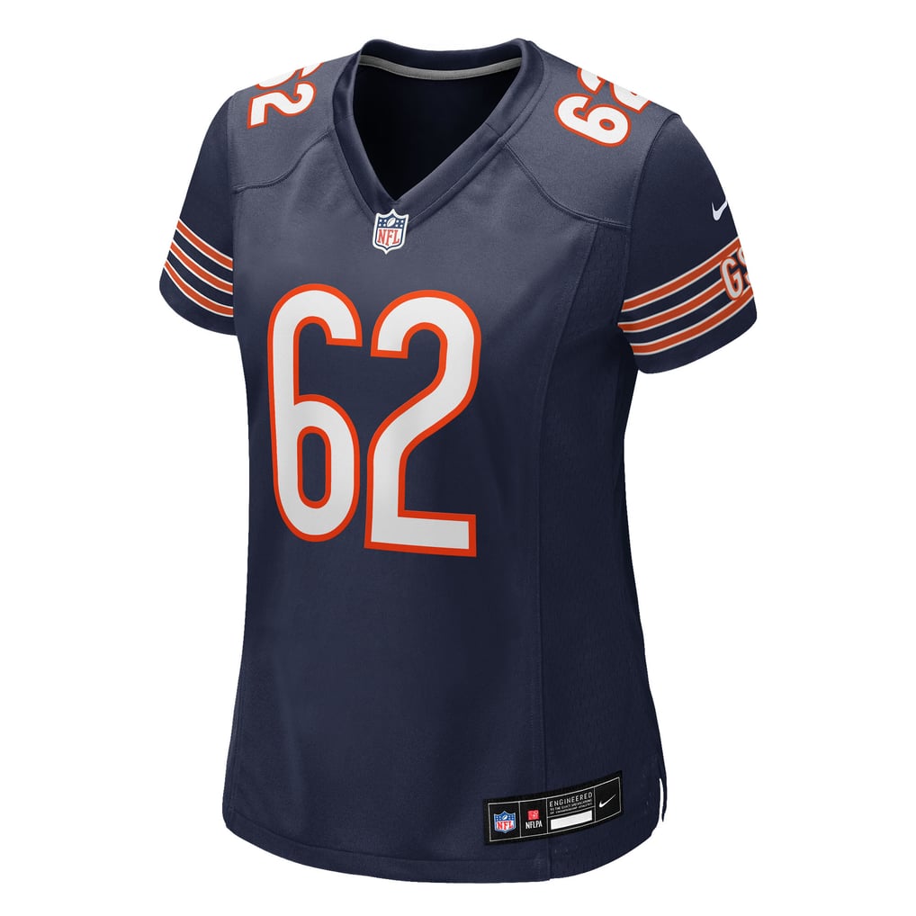 Women's Chicago Bears Joe Thuney Nike Navy Team Game Jersey - Image 3