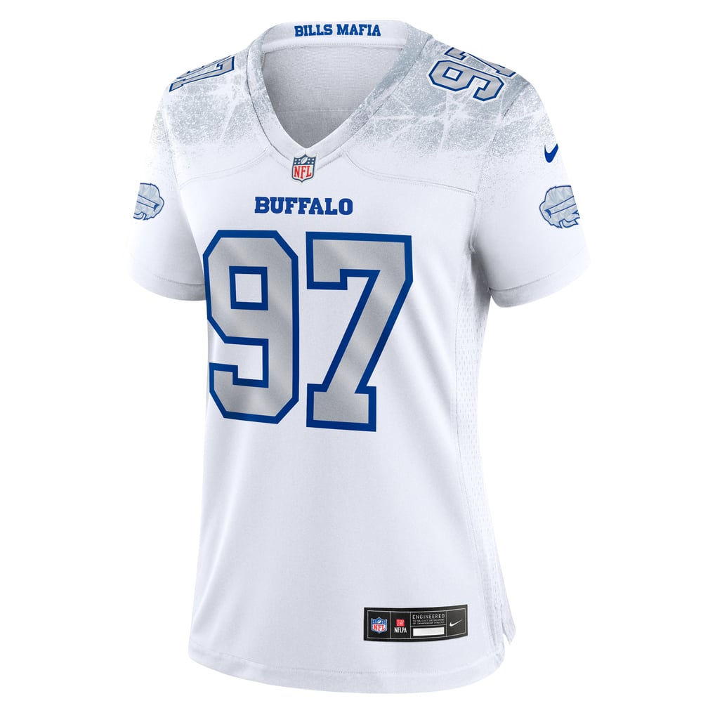 Women's Buffalo Bills Joey Bosa Nike White Rivalries Collection Game Jersey - Image 3