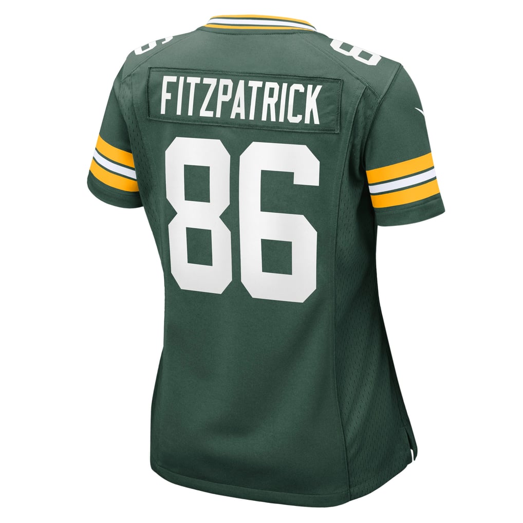 Women's Green Bay Packers John FitzPatrick Nike  Green Team Game Jersey - Image 4