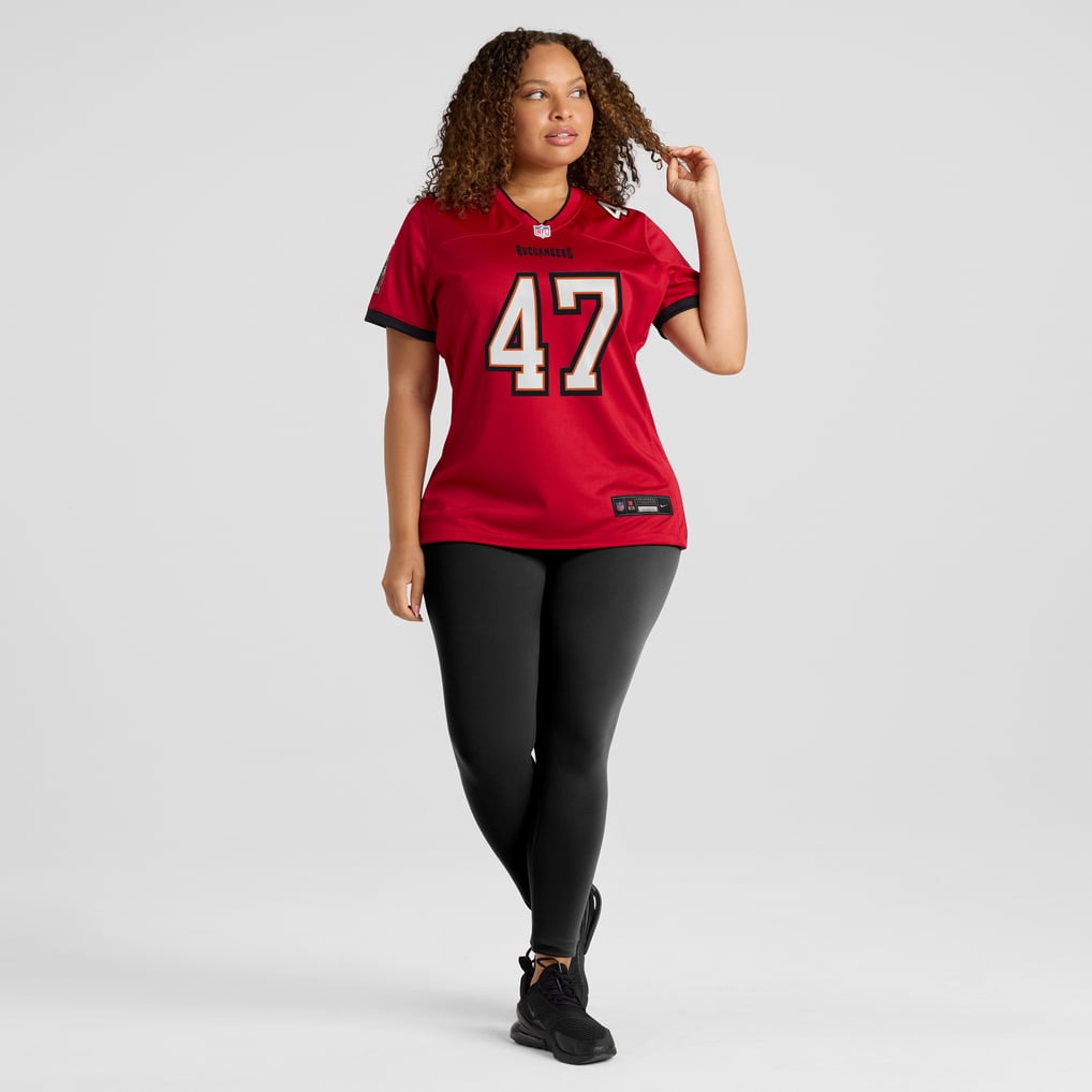 Women's Tampa Bay Buccaneers John Lynch Nike Red Game Retired Player Jersey - Image 7