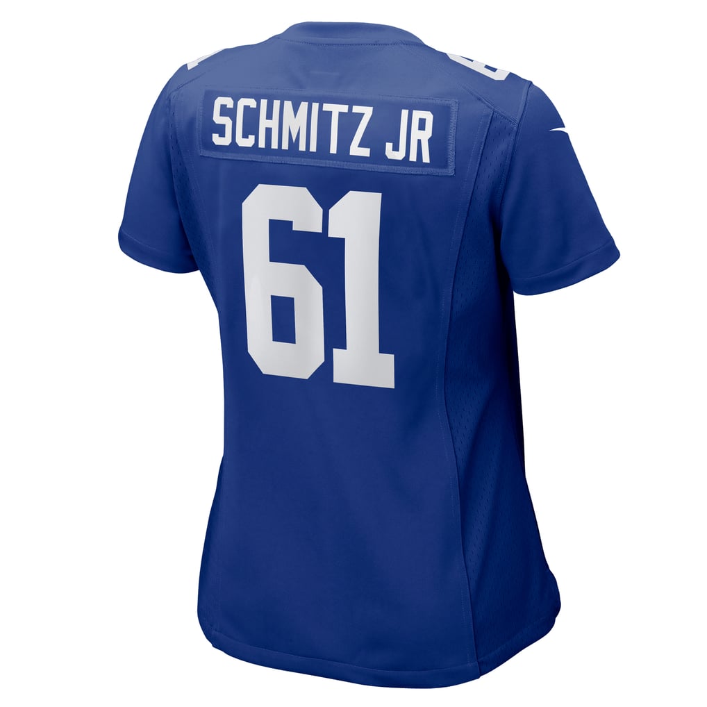 Women's New York Giants John Michael Schmitz Jr. Nike  Royal  Game Jersey - Image 4