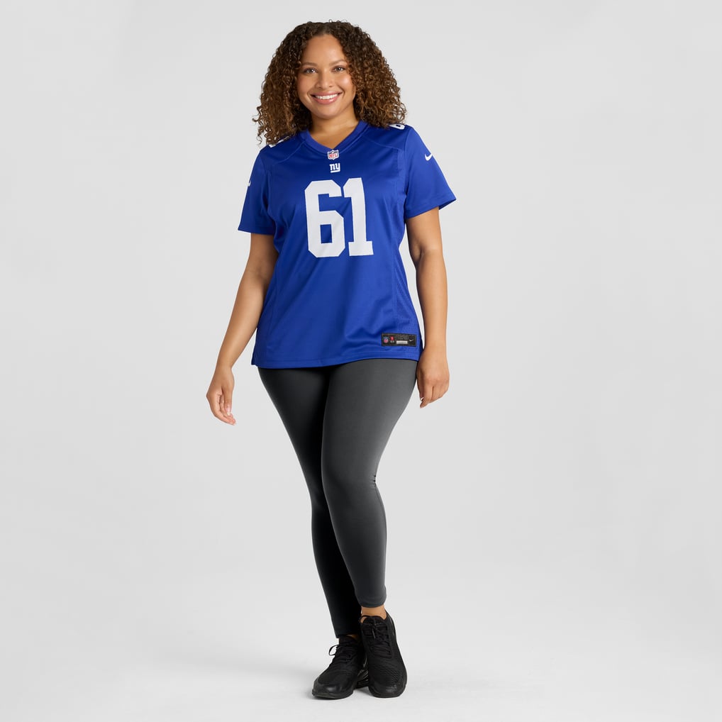 Women's New York Giants John Michael Schmitz Jr. Nike  Royal  Game Jersey - Image 7