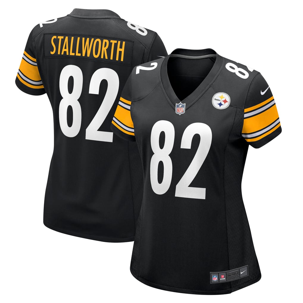 Women's Pittsburgh Steelers John Stallworth Nike Black Retired Player Jersey - Image 2
