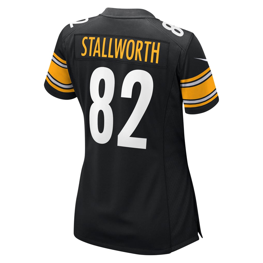 Women's Pittsburgh Steelers John Stallworth Nike Black Retired Player Jersey - Image 4